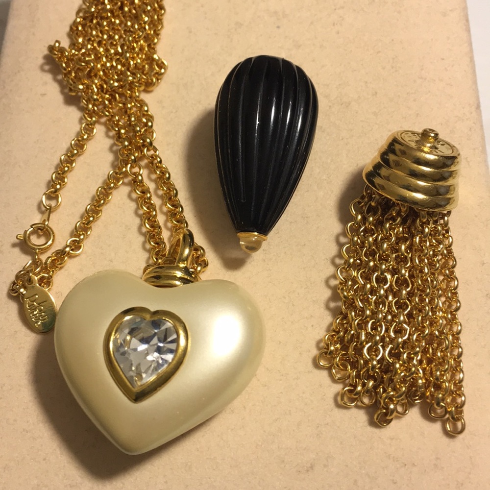 Joan Rivers Heart Changeable Charms Necklace - Picture 6 of 6
